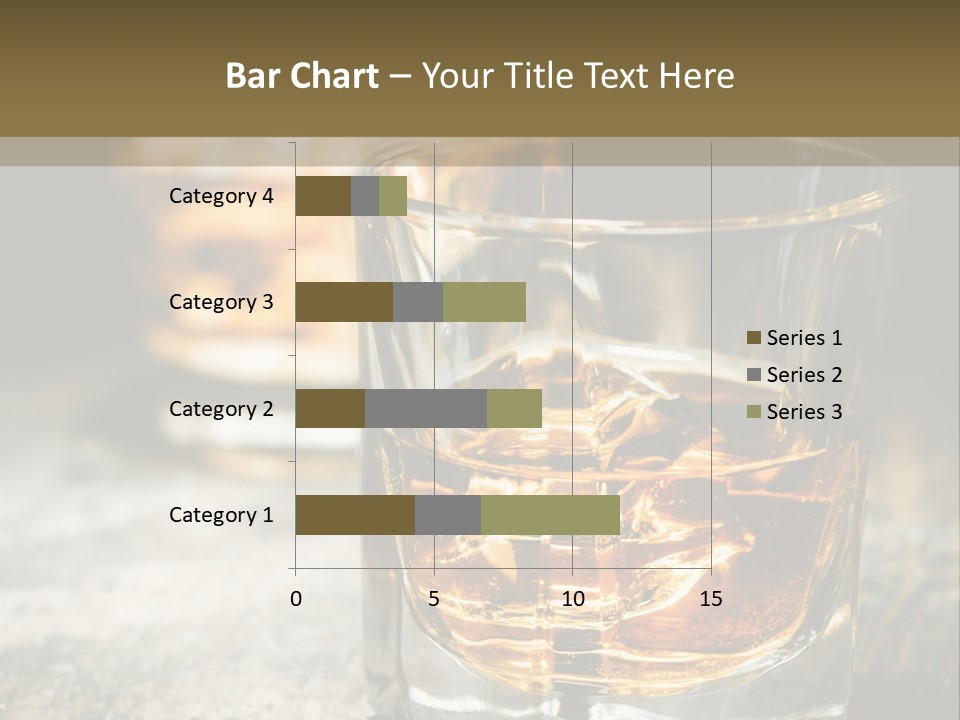 Reflection Luxury Brandy PowerPoint Template