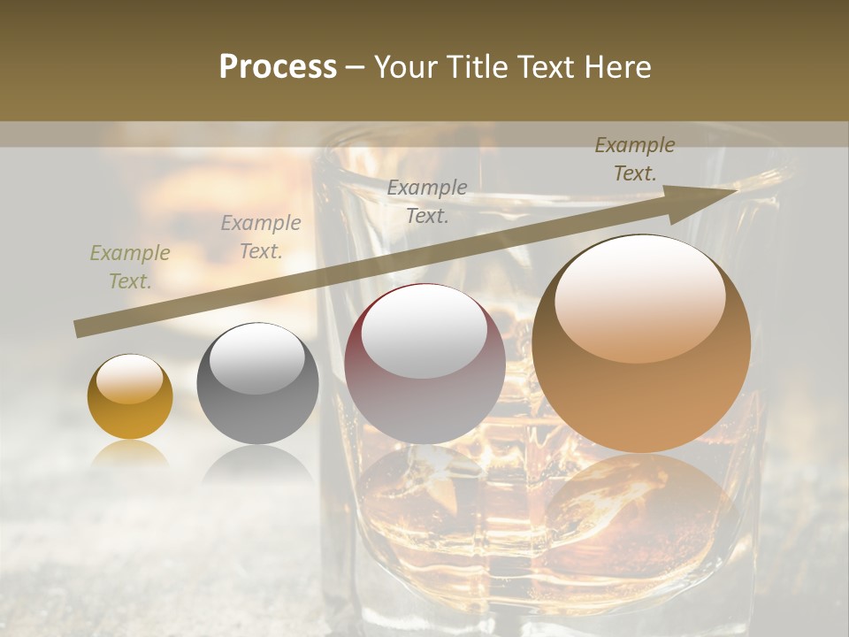 Reflection Luxury Brandy PowerPoint Template