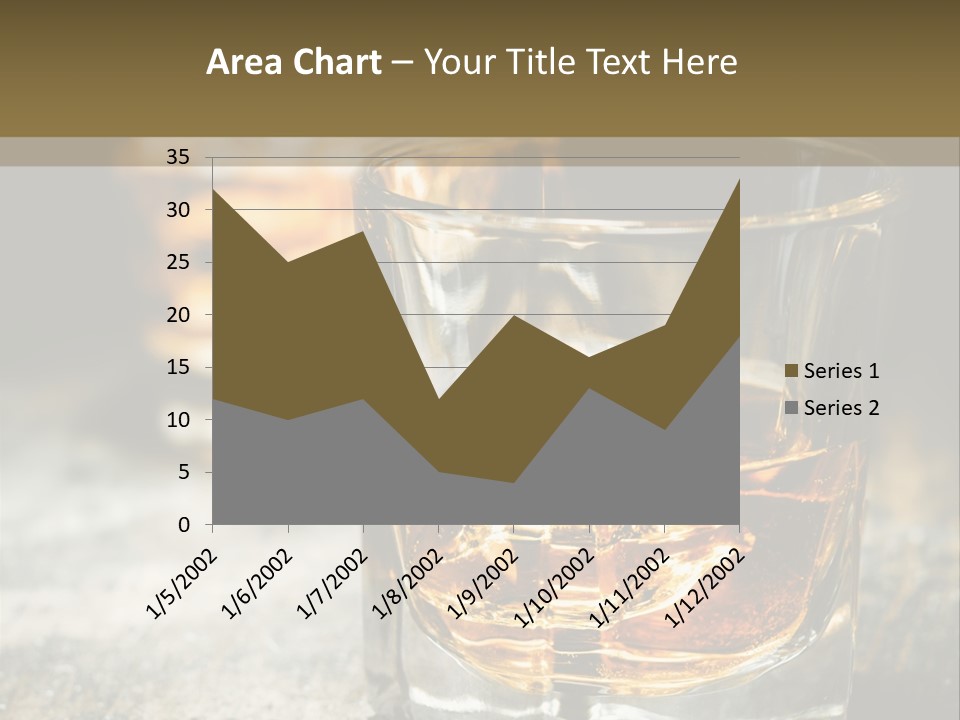 Reflection Luxury Brandy PowerPoint Template