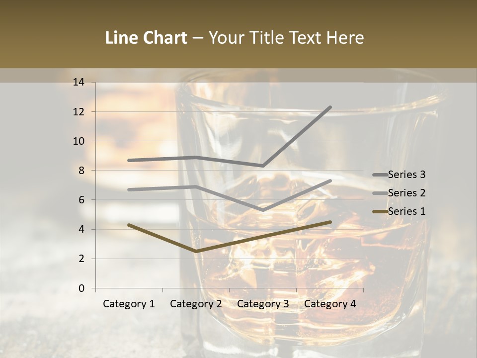 Reflection Luxury Brandy PowerPoint Template