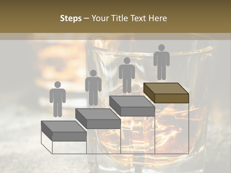 Reflection Luxury Brandy PowerPoint Template