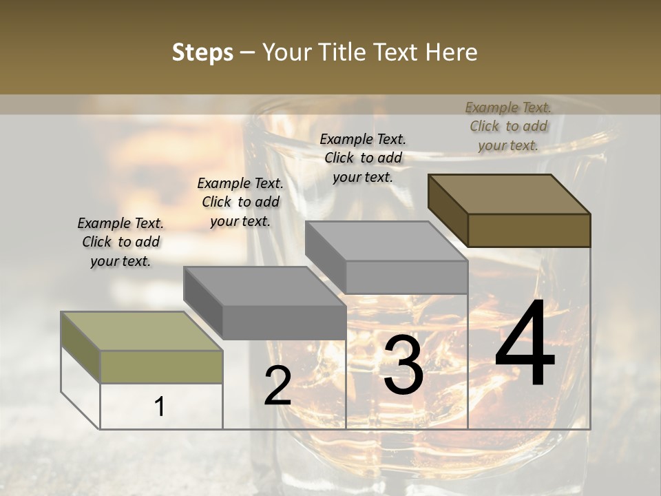 Reflection Luxury Brandy PowerPoint Template