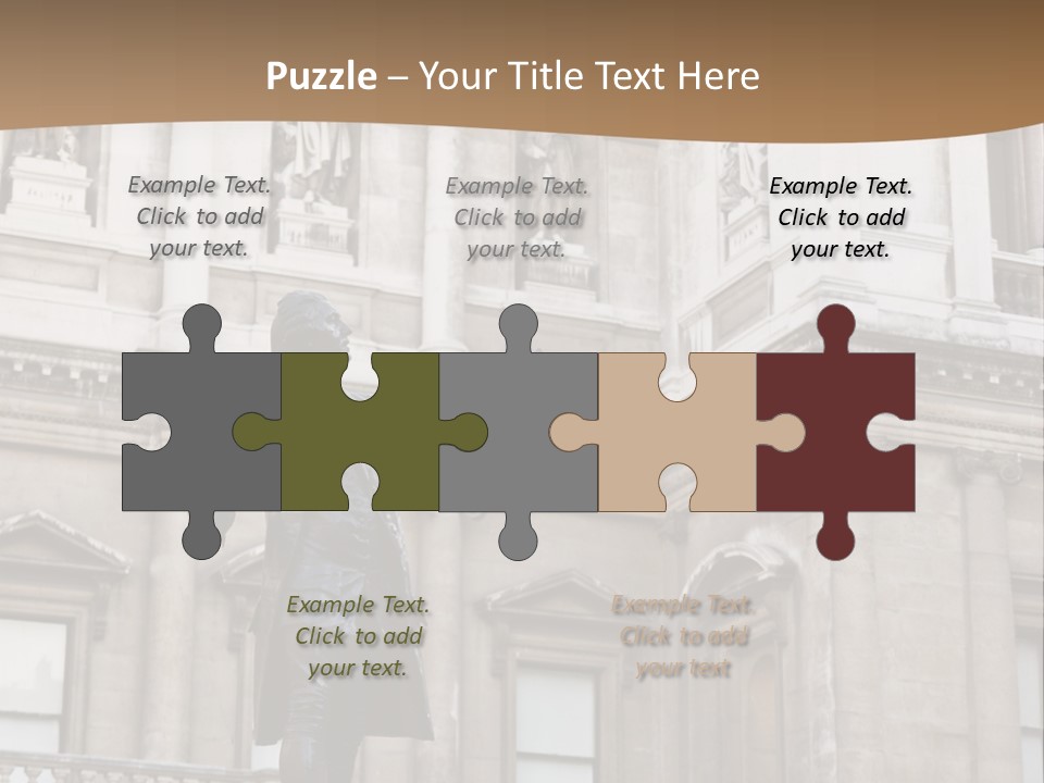 Landmark Tourist Attraction Painter PowerPoint Template