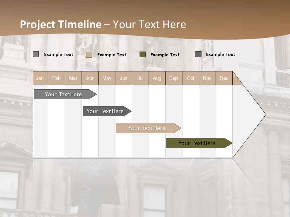 Landmark Tourist Attraction Painter PowerPoint Template