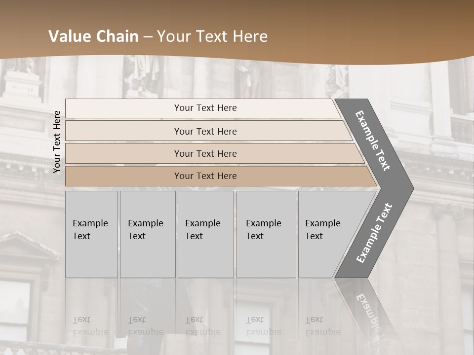 Landmark Tourist Attraction Painter PowerPoint Template