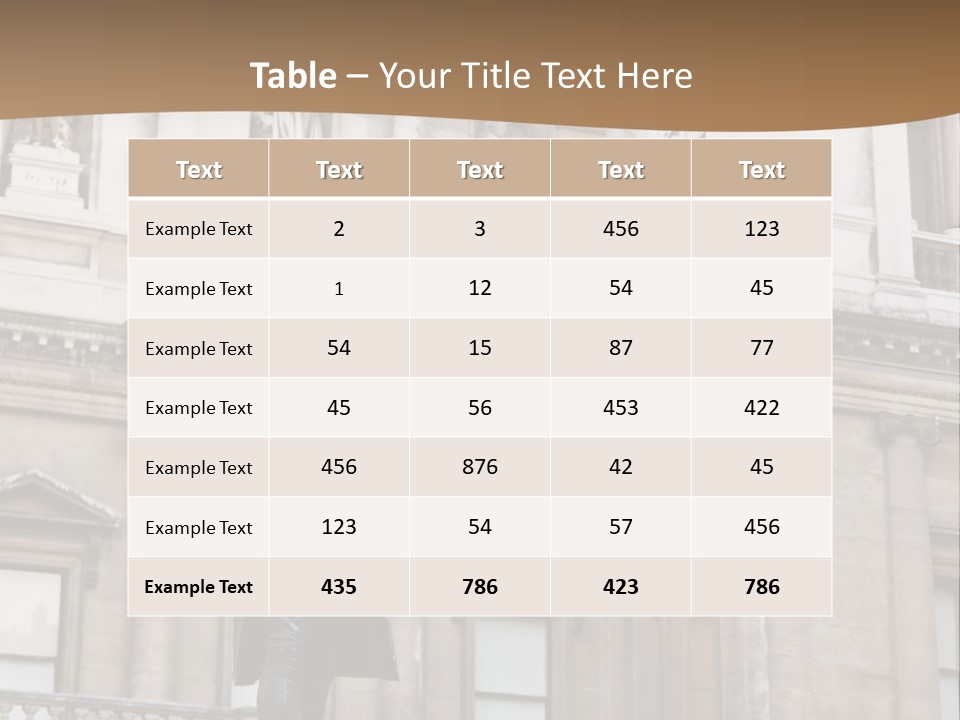 Landmark Tourist Attraction Painter PowerPoint Template