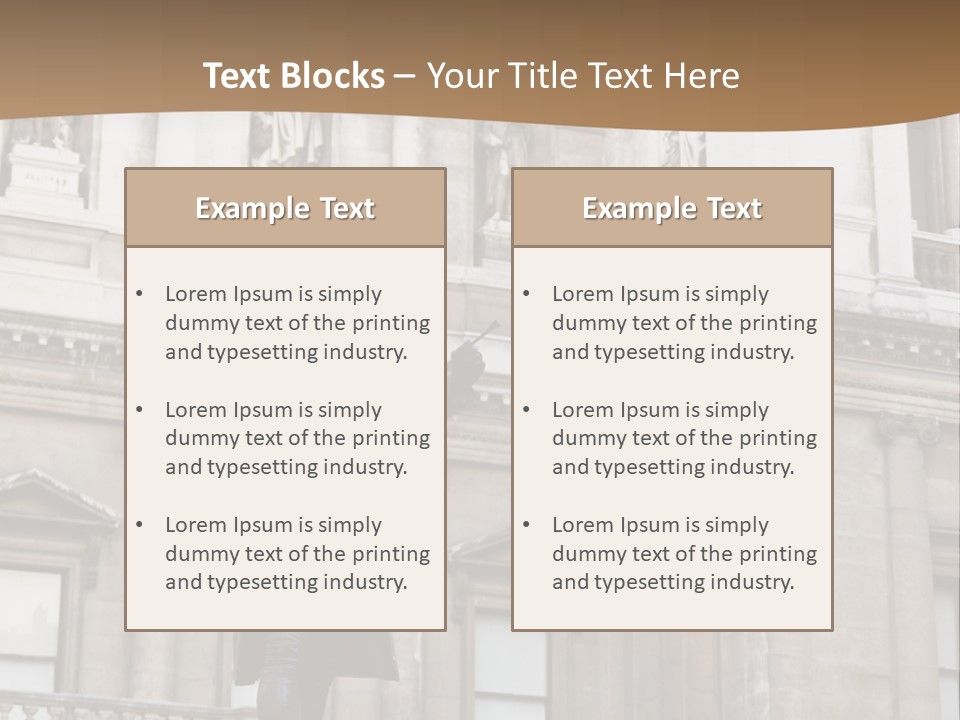 Landmark Tourist Attraction Painter PowerPoint Template
