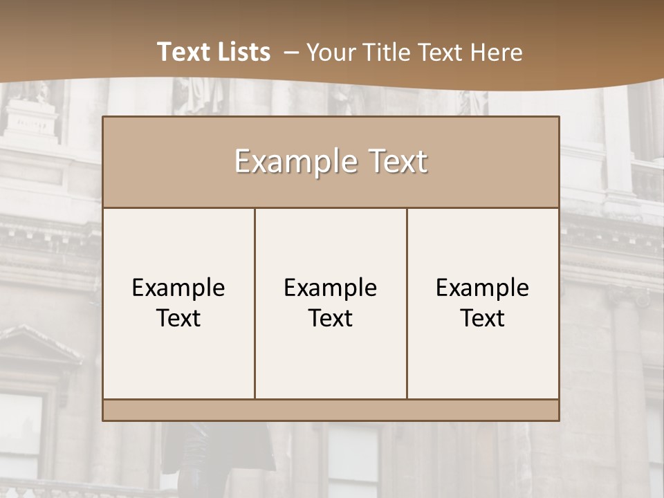 Landmark Tourist Attraction Painter PowerPoint Template