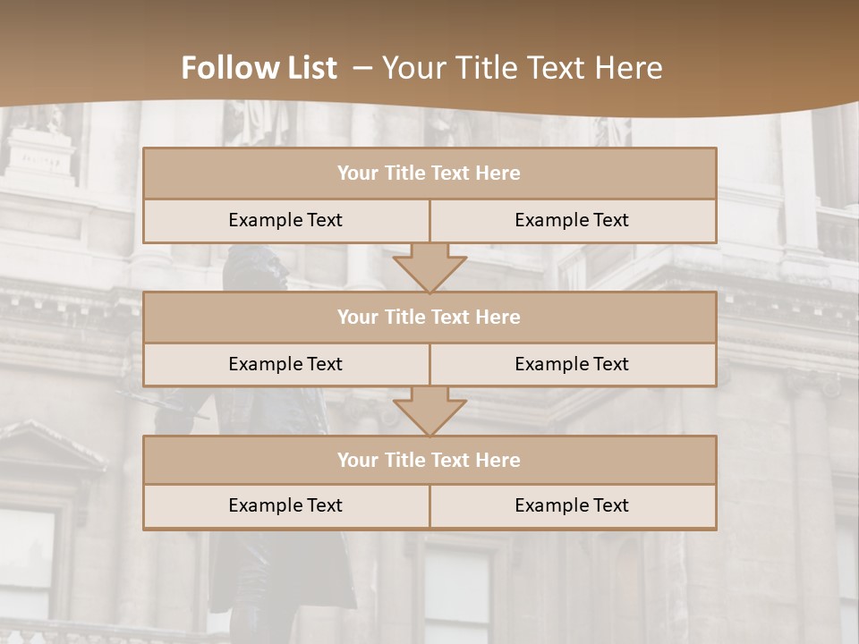 Landmark Tourist Attraction Painter PowerPoint Template
