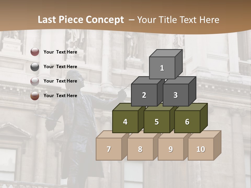 Landmark Tourist Attraction Painter PowerPoint Template