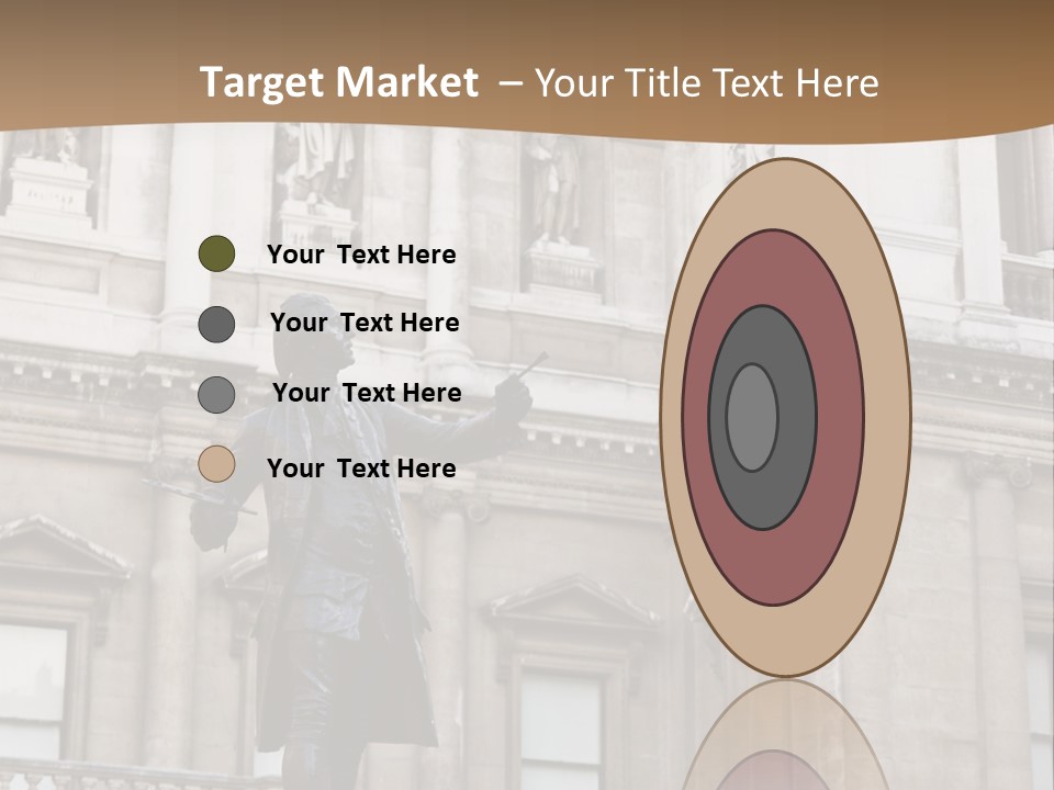 Landmark Tourist Attraction Painter PowerPoint Template