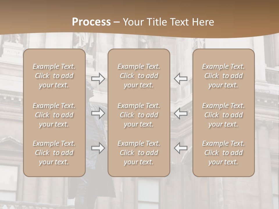 Landmark Tourist Attraction Painter PowerPoint Template