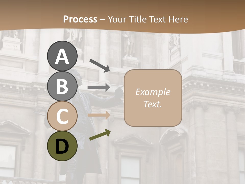 Landmark Tourist Attraction Painter PowerPoint Template