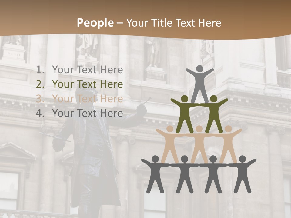 Landmark Tourist Attraction Painter PowerPoint Template