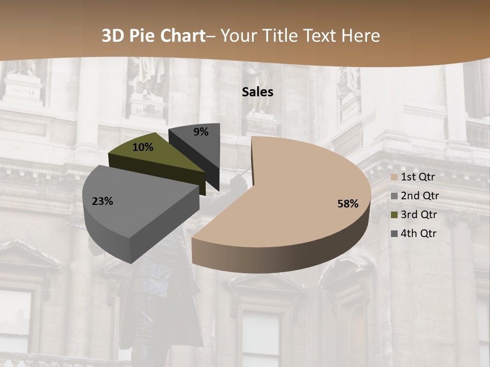 Landmark Tourist Attraction Painter PowerPoint Template