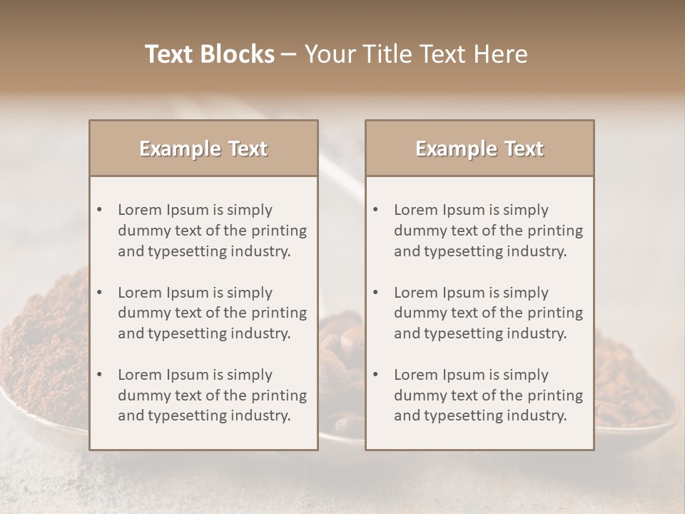 Old Fashioned Coffee Retro PowerPoint Template