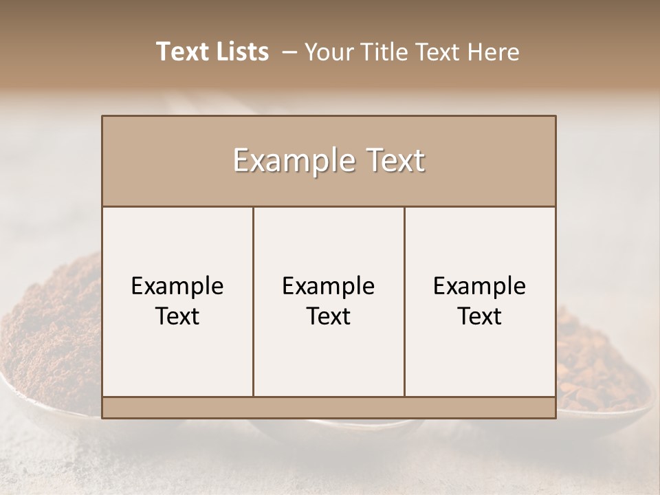 Old Fashioned Coffee Retro PowerPoint Template