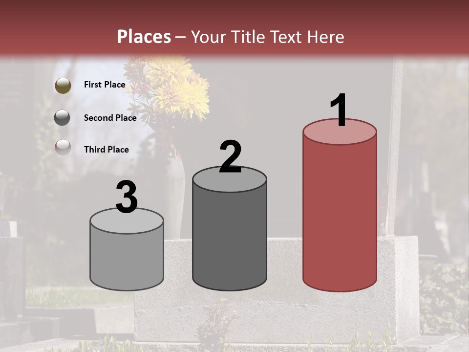 Digger Inscription Stone PowerPoint Template