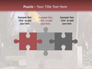 Digger Inscription Stone PowerPoint Template