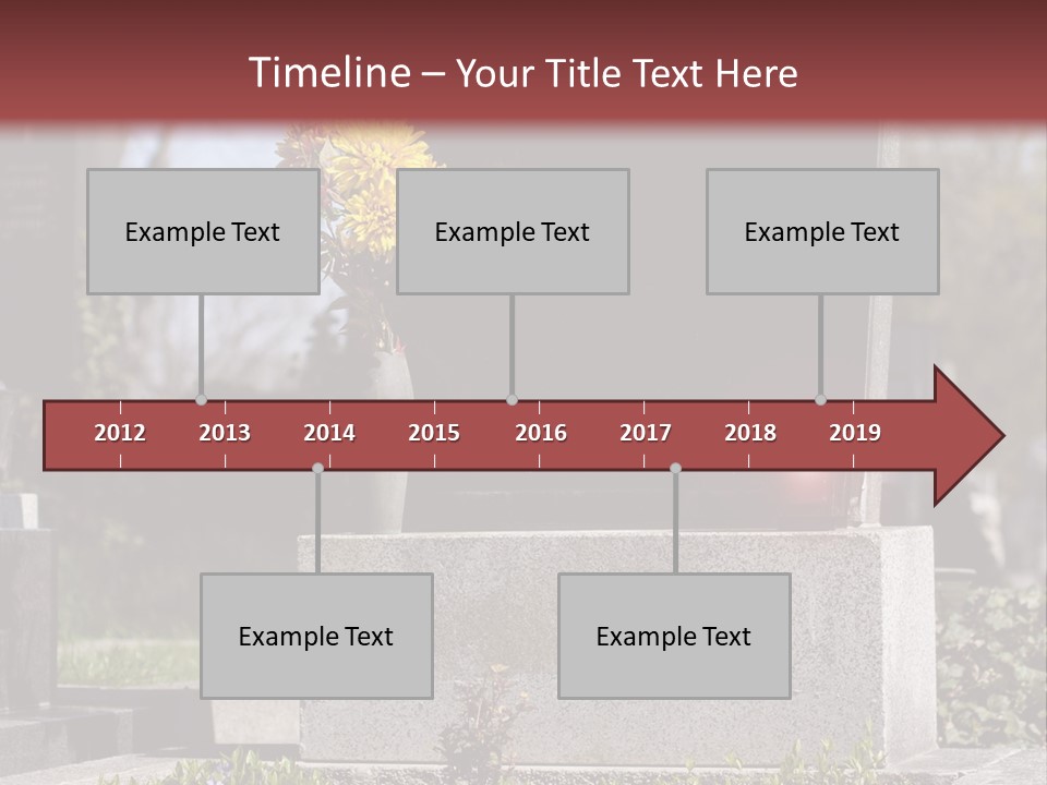 Digger Inscription Stone PowerPoint Template