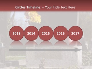 Digger Inscription Stone PowerPoint Template