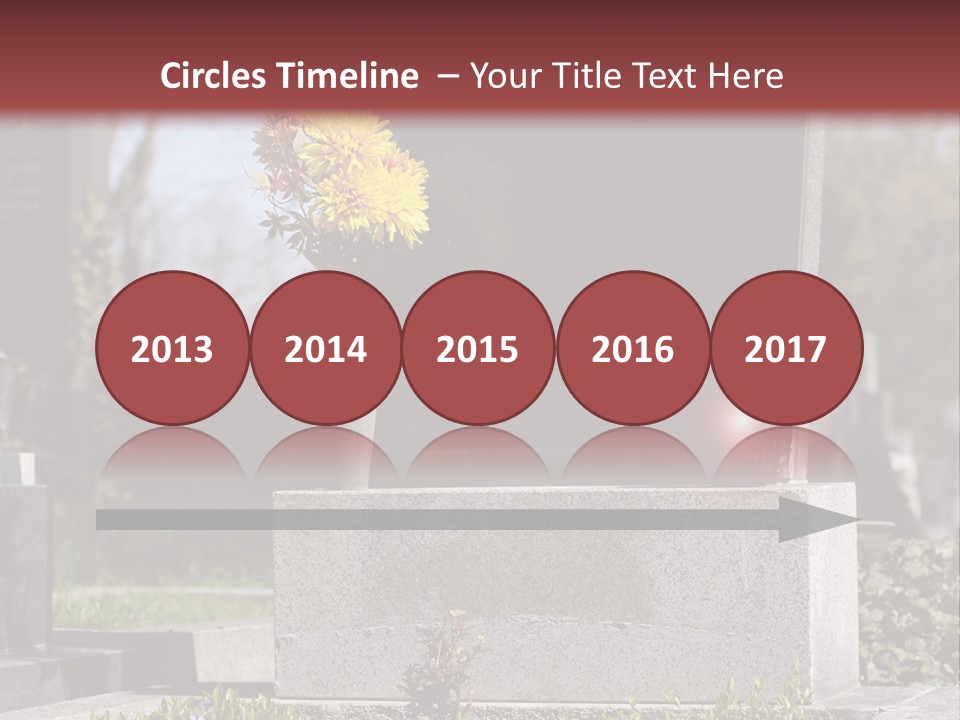 Digger Inscription Stone PowerPoint Template