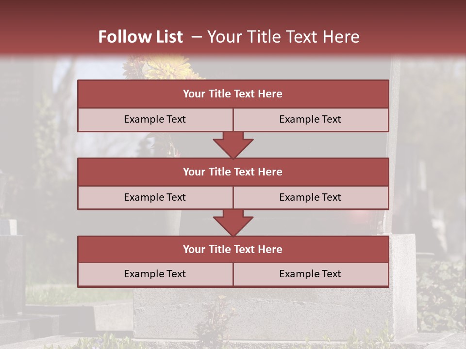 Digger Inscription Stone PowerPoint Template