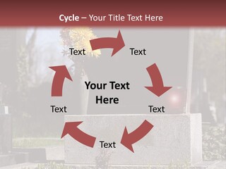 Digger Inscription Stone PowerPoint Template