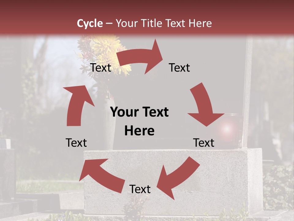 Digger Inscription Stone PowerPoint Template