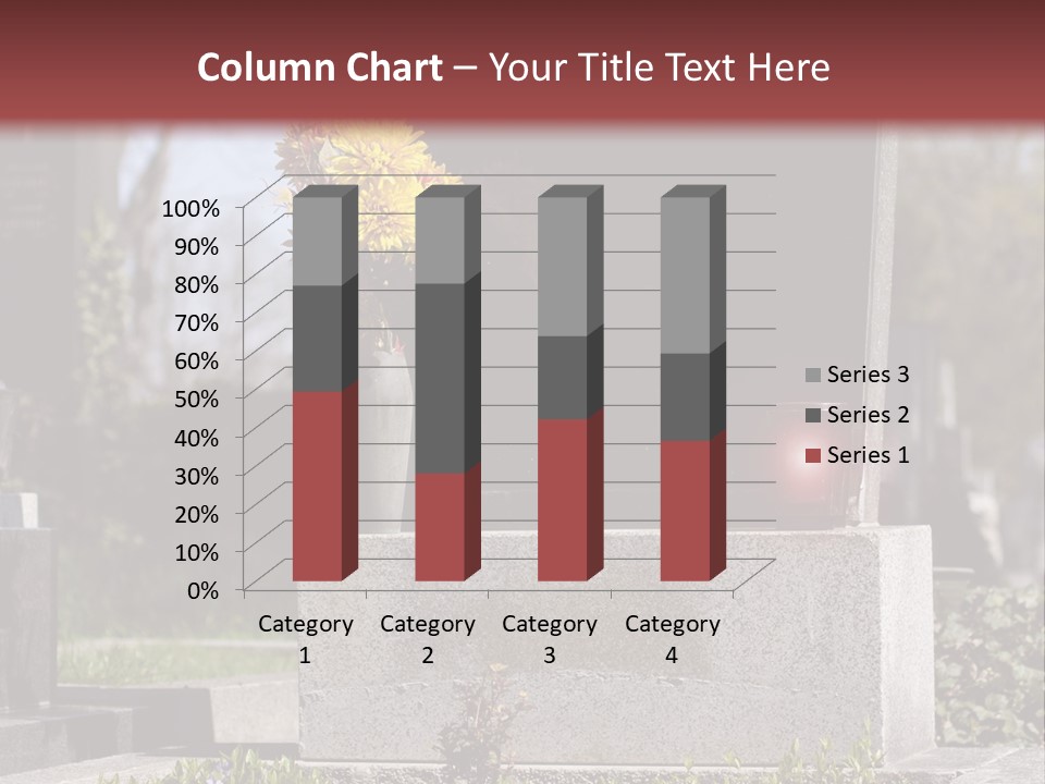 Digger Inscription Stone PowerPoint Template