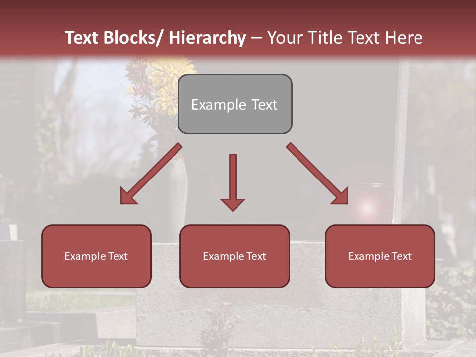 Digger Inscription Stone PowerPoint Template