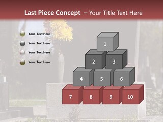 Digger Inscription Stone PowerPoint Template