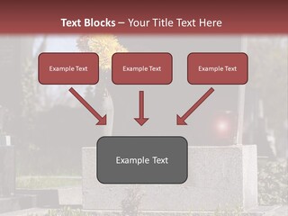 Digger Inscription Stone PowerPoint Template