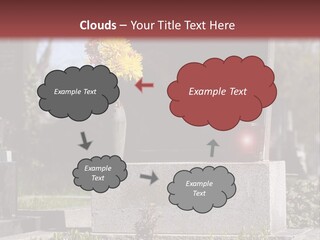 Digger Inscription Stone PowerPoint Template