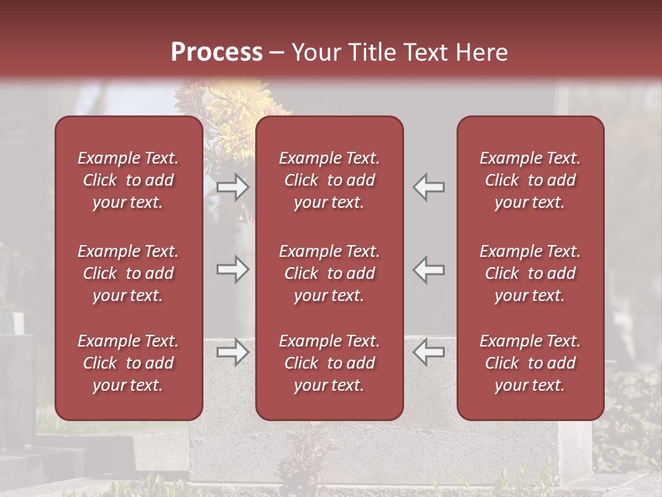 Digger Inscription Stone PowerPoint Template