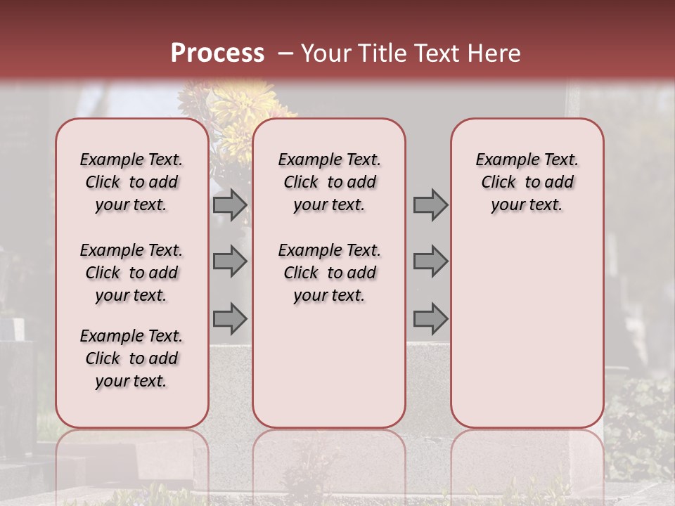 Digger Inscription Stone PowerPoint Template