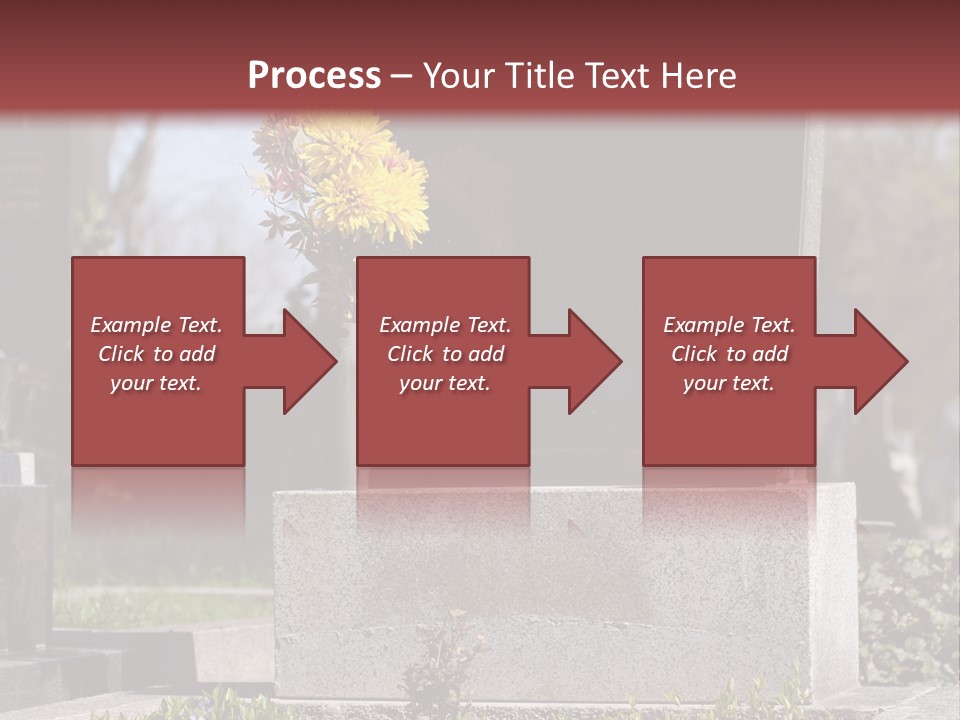 Digger Inscription Stone PowerPoint Template