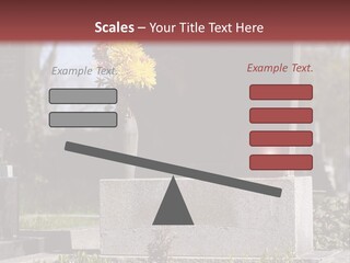 Digger Inscription Stone PowerPoint Template