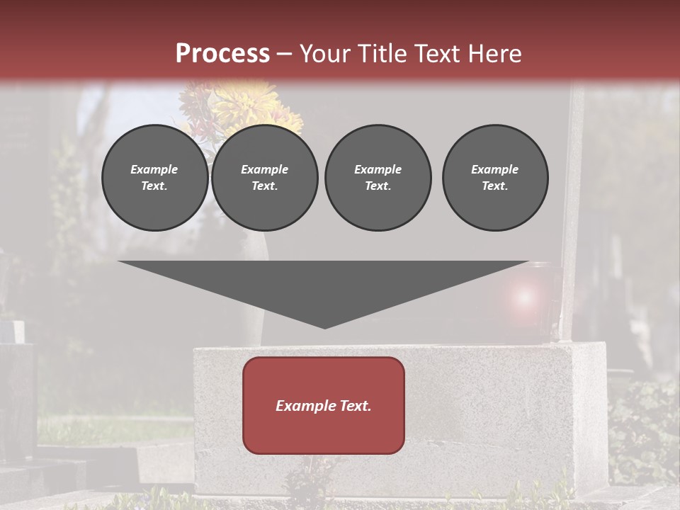 Digger Inscription Stone PowerPoint Template