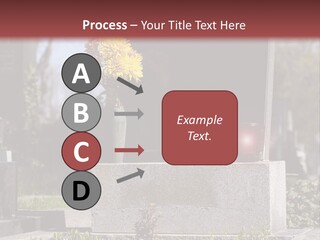 Digger Inscription Stone PowerPoint Template
