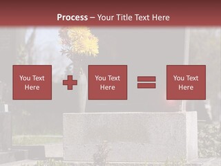 Digger Inscription Stone PowerPoint Template