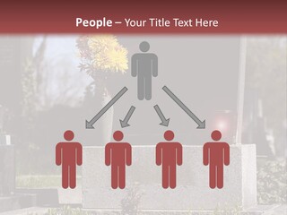 Digger Inscription Stone PowerPoint Template