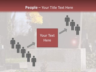 Digger Inscription Stone PowerPoint Template