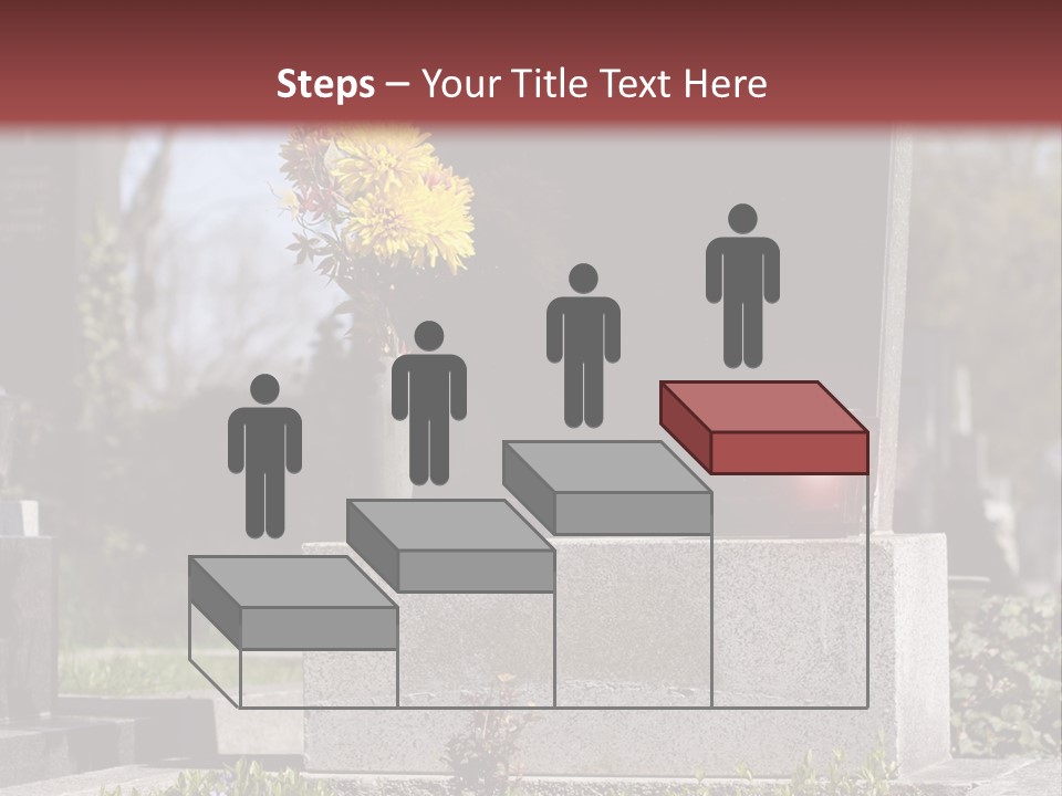 Digger Inscription Stone PowerPoint Template