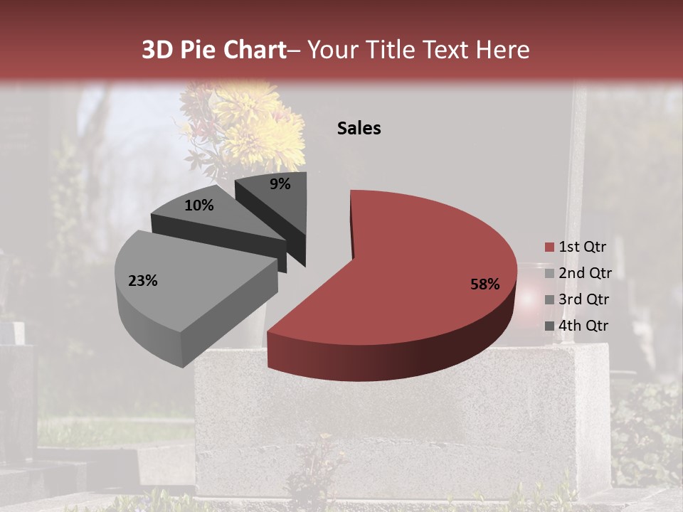 Digger Inscription Stone PowerPoint Template