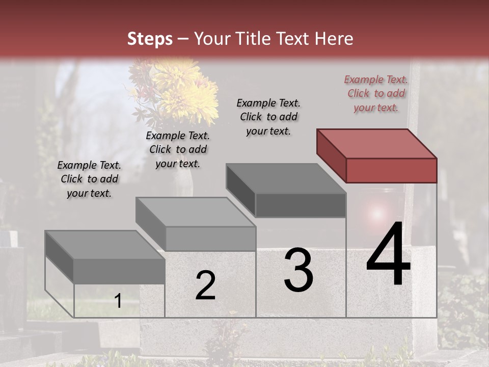 Digger Inscription Stone PowerPoint Template