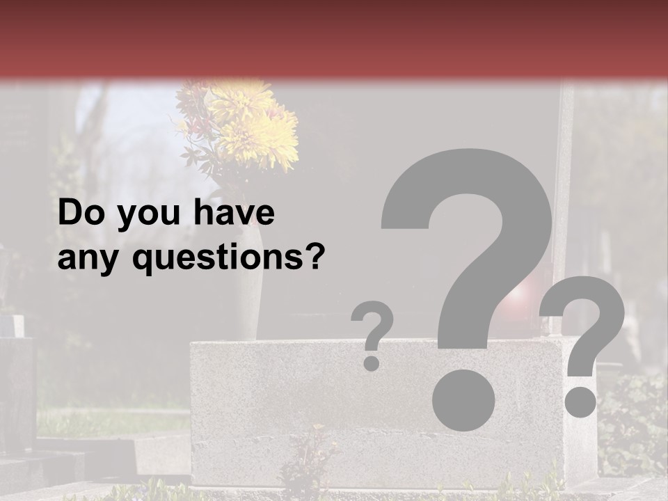 Digger Inscription Stone PowerPoint Template