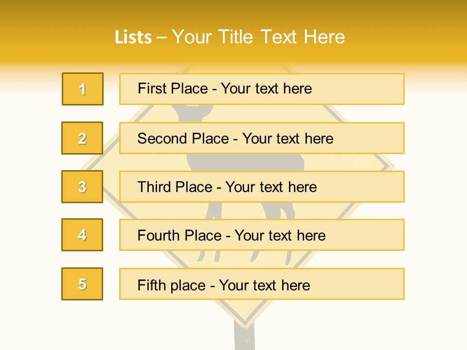 Season Red Mammals PowerPoint Template