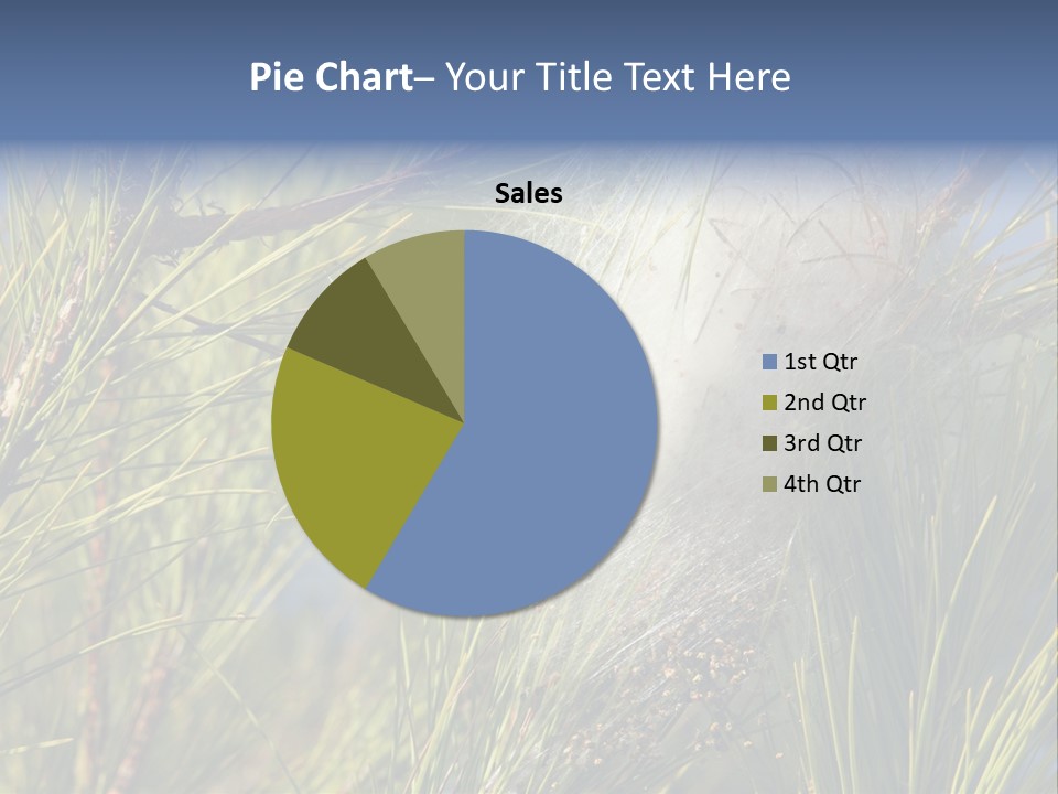 Vegetable Pines Nature PowerPoint Template