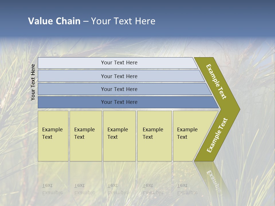 Vegetable Pines Nature PowerPoint Template